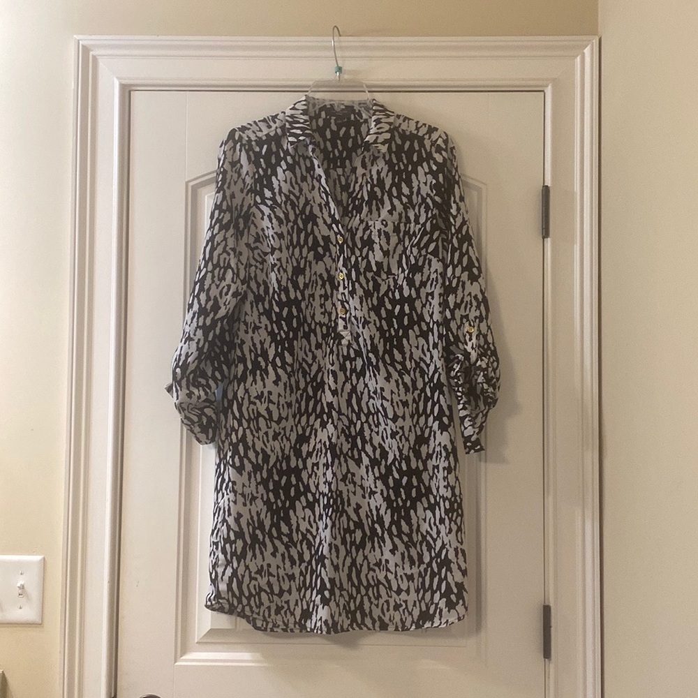 Black and white dress from The Limited